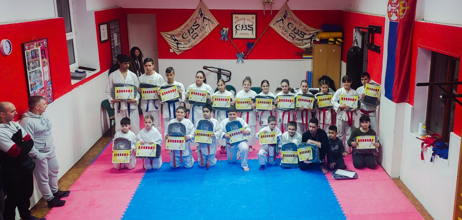 U Beloj Crkvi održano Opštinsko školsko takmičenje u karateu